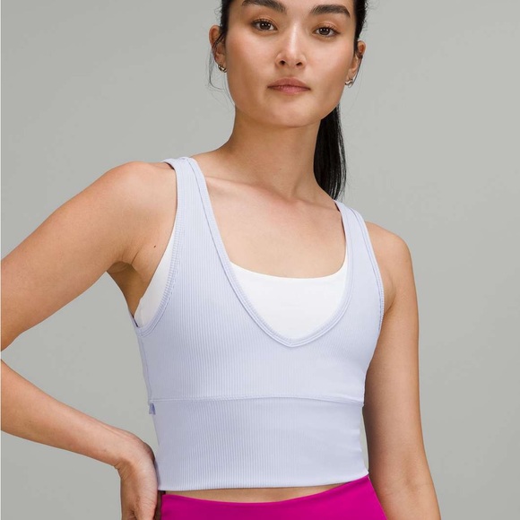 Lululemon Power Pivot Ribbed Tank Top (size 6) - Picture 2 of 6